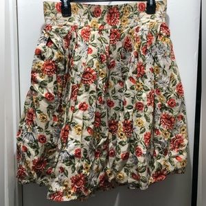 Vintage Liz Claiborne Floral Skirt